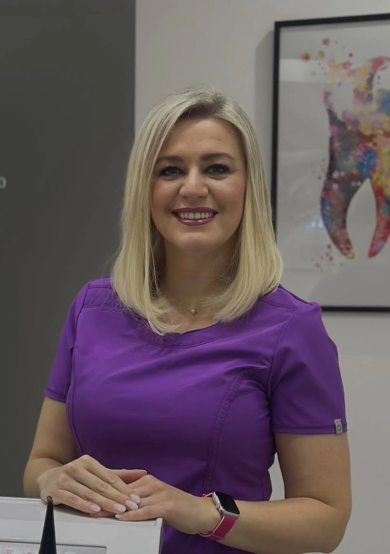 Dr. Edina Karić u ordinaciji
